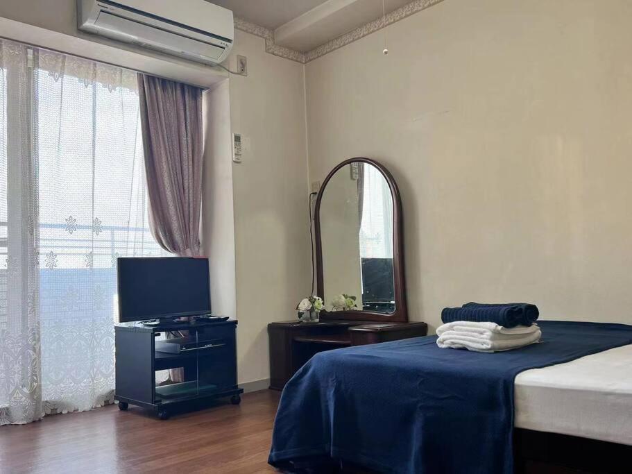 Apartment 【404】舒适单间*11月限定sale！收纳空间/电视/浴缸/电梯；近吉原/三之轮/秋叶原